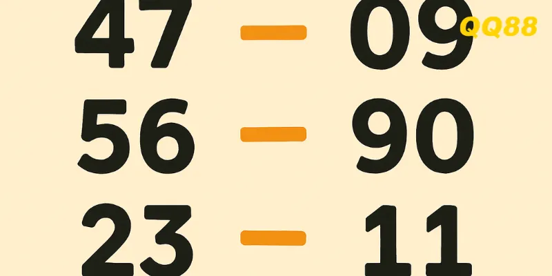 Cặp số 47–74 đang “đỏ rực” tại QQ88 tuần này.